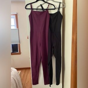 Two Cami Unitard Jumpsuits from Girlfriend Collective